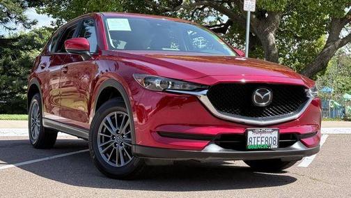 Soul Red Crystal Metallic 2020 Mazda CX-5 Touring
