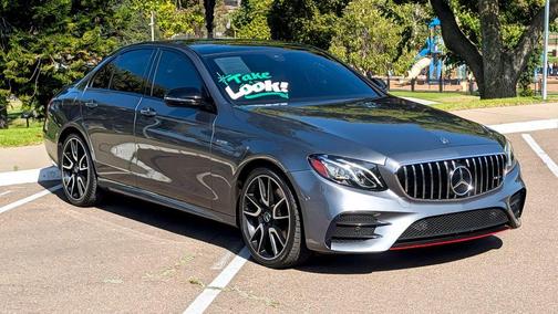 designo Selenite Gray Magno 2017 Mercedes-Benz AMG E 43 Base 4MATIC