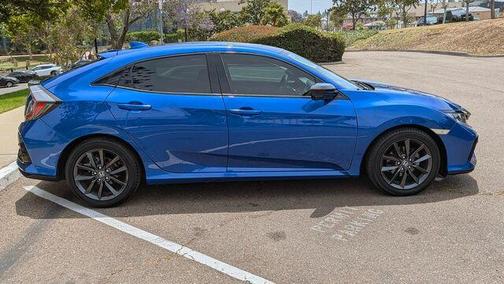 Aegean Blue Metallic 2020 Honda Civic EX-L