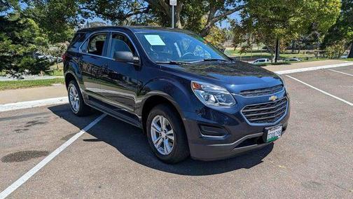 Blue Velvet Metallic 2017 Chevrolet Equinox LS