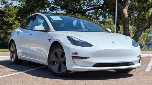 Pearl White Multi 2023 Tesla Model 3 Base