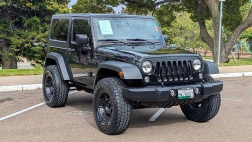 Black Clearcoat 2017 Jeep Wrangler Sport