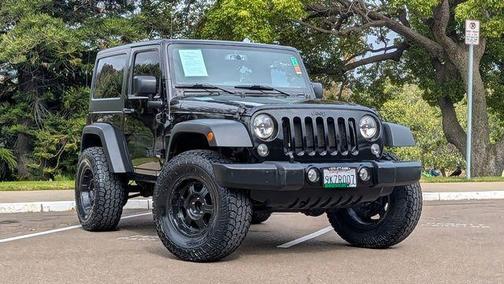 Black Clearcoat 2017 Jeep Wrangler Sport