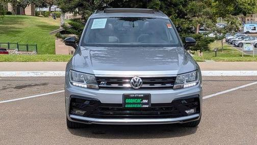 Pyrite Silver Metallic 2021 Volkswagen Tiguan 2.0T SE R-Line Black