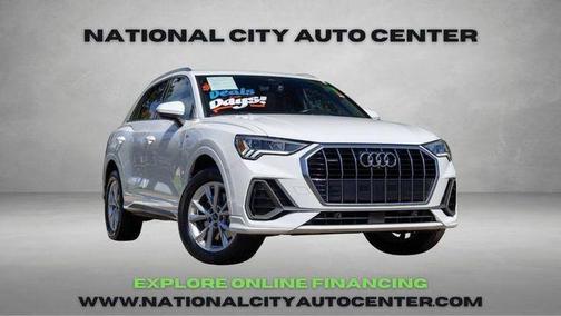 Ibis White 2022 Audi Q3 45 S line Premium