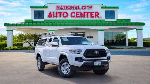White 2022 Toyota Tacoma SR