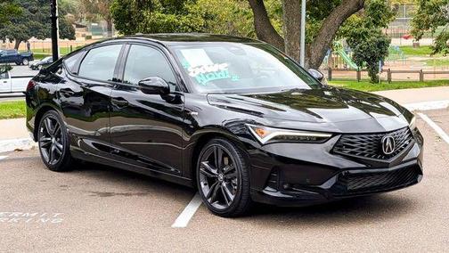 Majestic Black Pearl 2024 Acura Integra A-Spec Technology