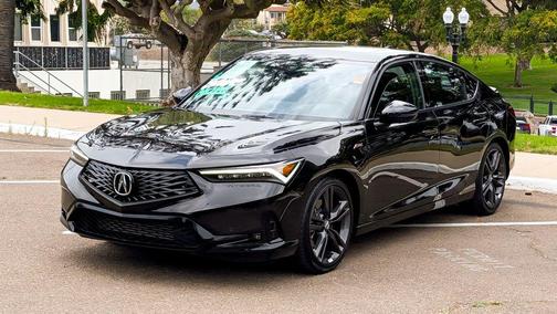 Majestic Black Pearl 2024 Acura Integra A-Spec Technology