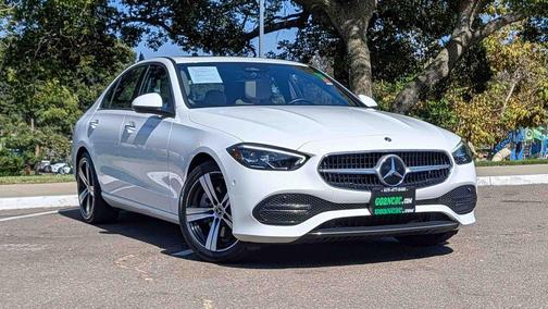Polar White 2025 Mercedes-Benz C-Class C 300