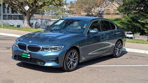 Blue Ridge Mountain Metallic 2021 BMW 330e 330e