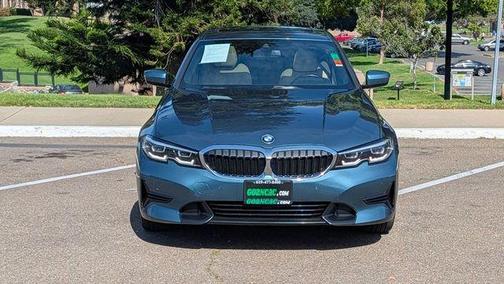 Blue Ridge Mountain Metallic 2021 BMW 330e 330e