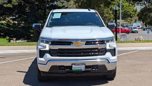 Summit White 2023 Chevrolet Silverado 1500 LT