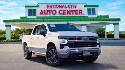 Summit White 2023 Chevrolet Silverado 1500 LT