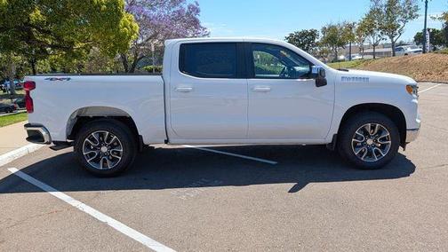 Summit White 2023 Chevrolet Silverado 1500 LT