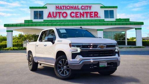 Summit White 2023 Chevrolet Silverado 1500 LT