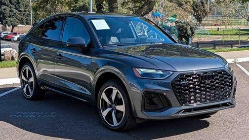 Daytona Gray Pearl Effect 2023 Audi Q5 45 S line Premium Plus
