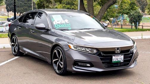 Modern Steel Metallic 2020 Honda Accord Sport 1.5T