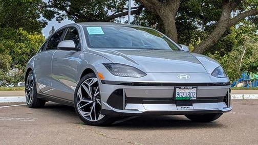Silver 2023 Hyundai IONIQ 6 SEL
