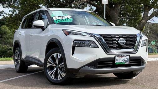 White 2023 Nissan Rogue SV