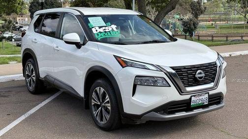 White 2023 Nissan Rogue SV