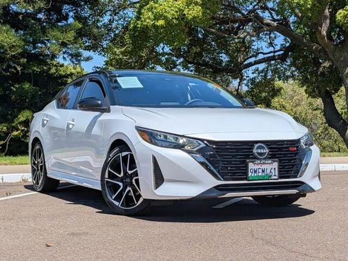 White 2024 Nissan Sentra SR