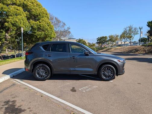Machine Gray Metallic 2021 Mazda CX-5 Touring