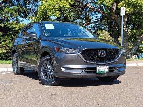 Machine Gray Metallic 2021 Mazda CX-5 Touring