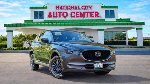 Machine Gray Metallic 2021 Mazda CX-5 Touring