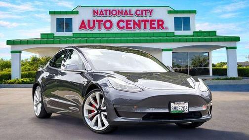 Midnight Silver Metallic 2019 Tesla Model 3 Long Range