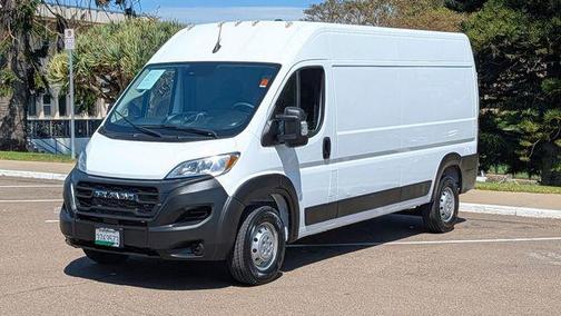 Bright White Clearcoat 2023 RAM ProMaster 2500 High Roof