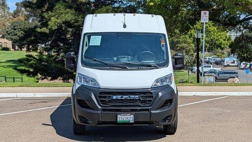 Bright White Clearcoat 2023 RAM ProMaster 2500 High Roof
