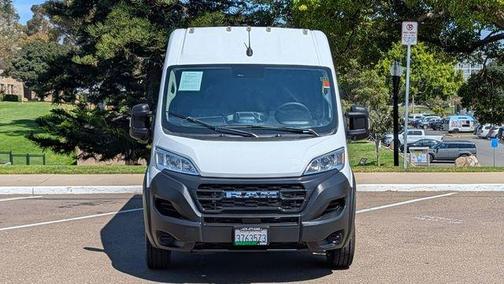 Bright White Clearcoat 2023 RAM ProMaster 2500 High Roof