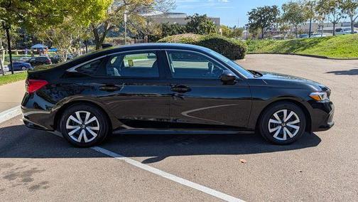 Crystal Black Pearl 2024 Honda Civic LX