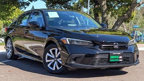 Crystal Black Pearl 2024 Honda Civic LX