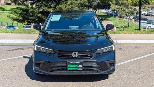 Crystal Black Pearl 2024 Honda Civic LX