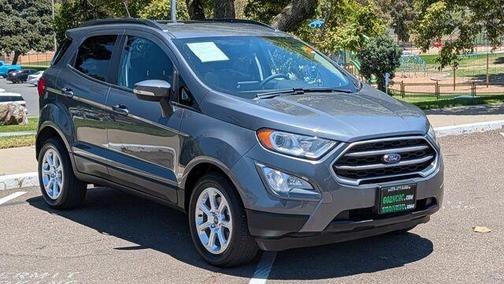 Smoke Metallic 2021 Ford EcoSport SE