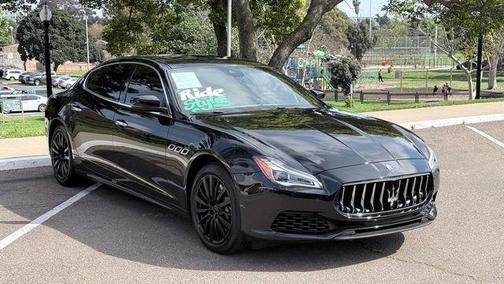 Black 2018 Maserati Quattroporte S