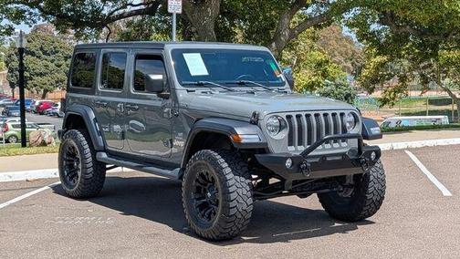 Sting Gray Clearcoat 2019 Jeep Wrangler Unlimited Sport
