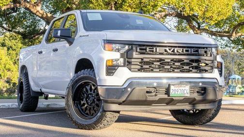 Summit White 2025 Chevrolet Silverado 1500 WT