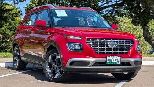 Scarlet Red Pearl 2022 Hyundai VENUE SEL