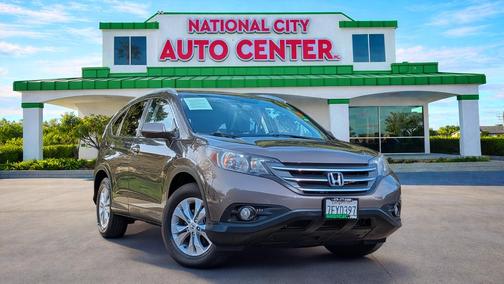 Urban Titanium Metallic 2014 Honda CR-V EX-L