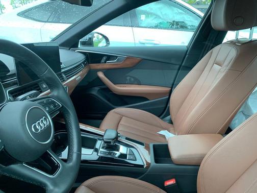 Brilliant Black 2023 Audi A4 40 Premium