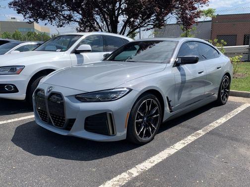 Brooklyn Grey Metallic 2023 BMW i4 Gran Coupe M50