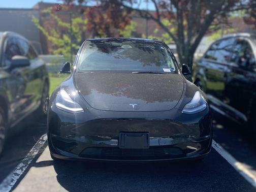 Solid Black 2022 Tesla Model Y Long Range Dual Motor All-Wheel Drive