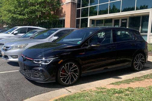Deep Black 2023 Volkswagen Golf GTI 1.4T TSI