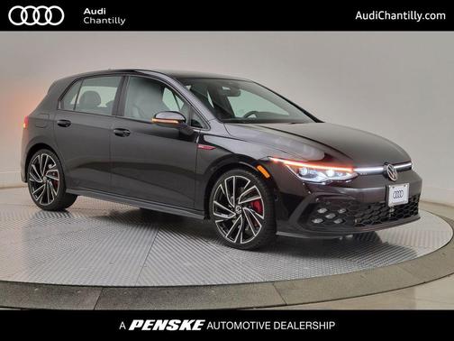 Deep Black 2023 Volkswagen Golf GTI 2.0T S DSG