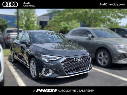 Manhattan Gray Metallic 2023 Audi A3 Premium