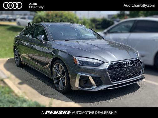 Daytona Gray Pearl Effect 2023 Audi A5 Sportback 45 S Line Premium Plus