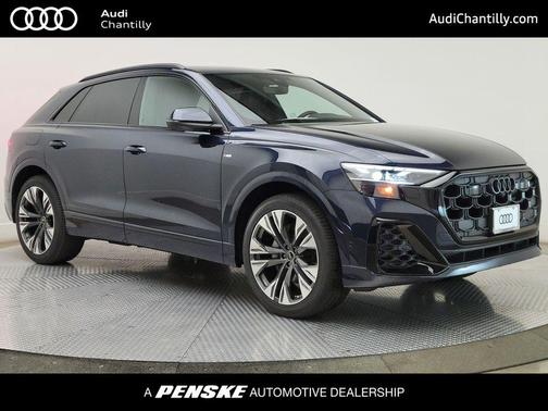 Waitomo Blue Metallic 2026 Audi Q8 55 Premium Plus