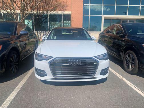 Glacier White Metallic 2023 Audi A6 45 Premium Plus